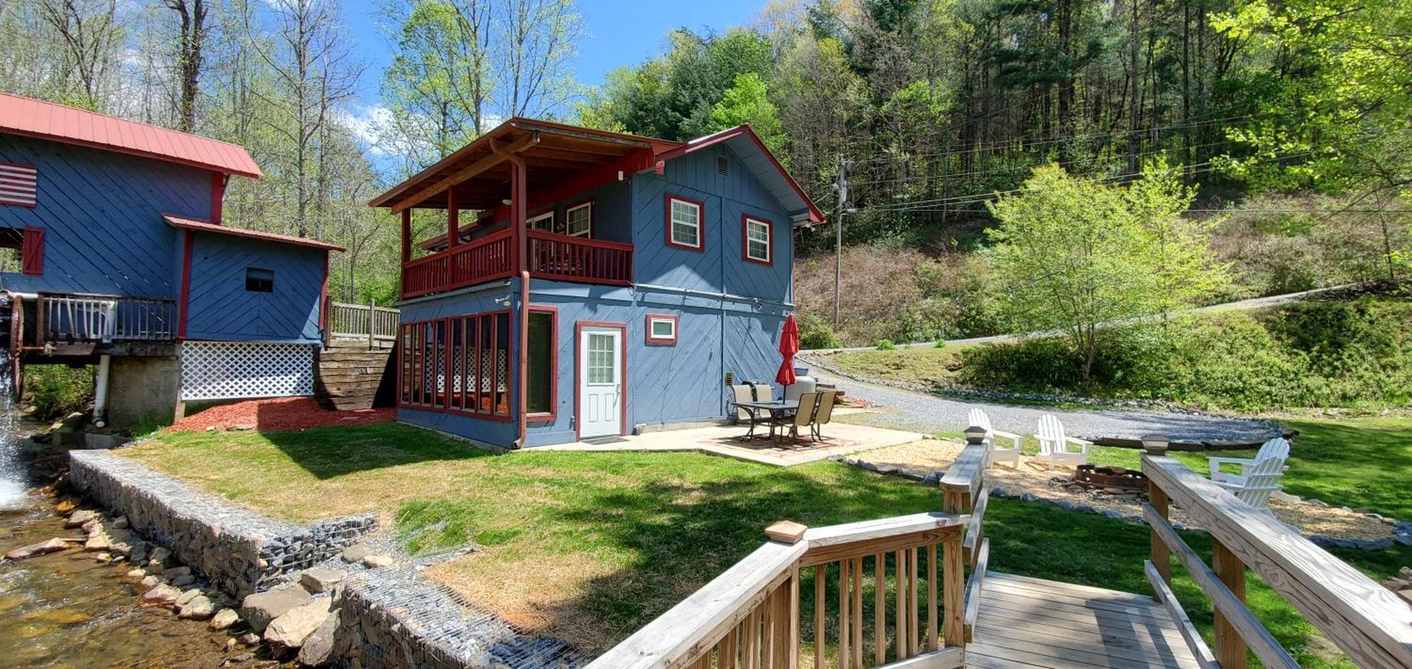 Waterwheel Cabin By The Creek Murphy Extérieur photo